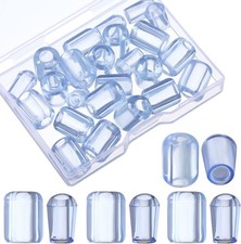 60 Packs Kitchen Sink Rack Feet Rubber Feet for Sink Grid Plastic Grate Protecto