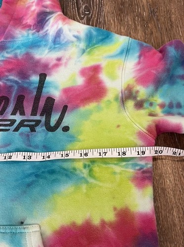 Bauer 22 Fresh Hockey Hoodie Sweatshirt Tie Dye Colorful Youth Large - Picture 7 of 8