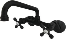 Kingston Brass Concord  Adjustable Center Wall Mount Kitchen Faucet