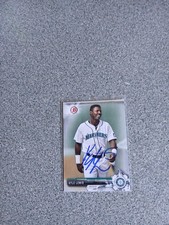 Kyle Lewis Signed In Person 2017 Bowman Mariners Rc A20
