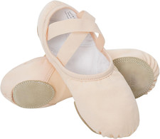 Ballet Shoes for Girls, Highly Stretchy Split Sole Girls Ballet Slippers for Dan