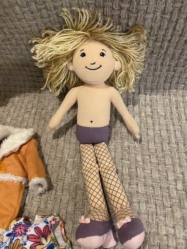Vintage Lot of 2 Groovy Girls “Sesilia” & “Nanette” Blonde Plush Dolls 2001 - Picture 18 of 24