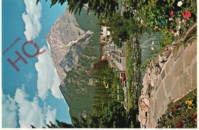 Ansichtskarte>>Kanadische Rocky Mountains, Banff und Cascade Mountain