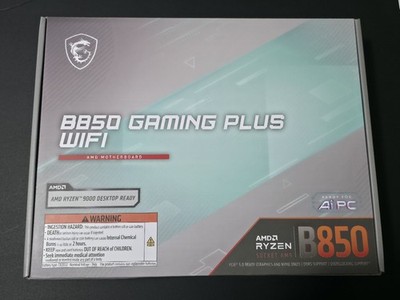 MSI B850 Gaming Plus WiFi AM5 Motherboard AMD B850 6Gb/S 5G Network DDR5