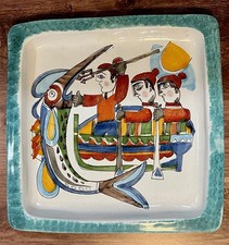MCM Giovanni De Simone Square Ceramic Platter...