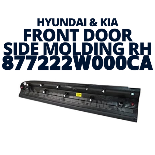 GENUINE OEM Hyundai Kia Garnish Assembly Front Door Side Molding RH Santa Fe - Picture 2 of 2