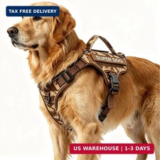 Tactical Dog Harness for Small Dogs, No Pull Military Service Dog Vest with Hand