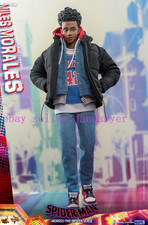 Perfect Hot Toys Mms710 1/6 Miles Morales Action Figure In Stock Model
