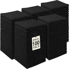 Washcloths Bulk - 100 Pack - Face Towels 12" x 12" , Highly Soft Was...