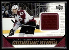 2005-06 Upper Deck Shooting Stars Milan Hejduk Colorado Avalanche #S-MH