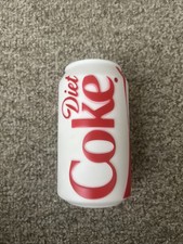 Diet Coke LED Light Up Squishy Silicone Mood Light, Grey Soda Can Table Decor