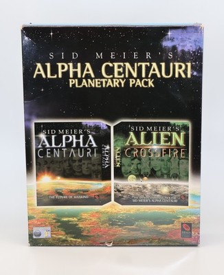 Sid Meier s Alpha Centauri Planetary Pack inklusive Crossfire (Big Box Version)