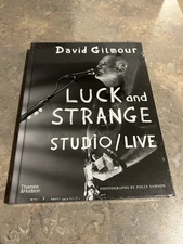 SHIPS SAME DAY* DAVID Gilmour SIGNED BOOK Luck and Strange 1st Edition Hardcover