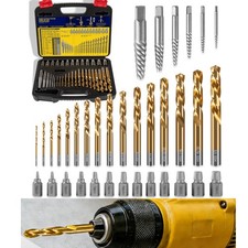 11135ZR 35Pcs Master Screw Extractor Drill Bit Set Cobalt Bit Bolt Stud Removers