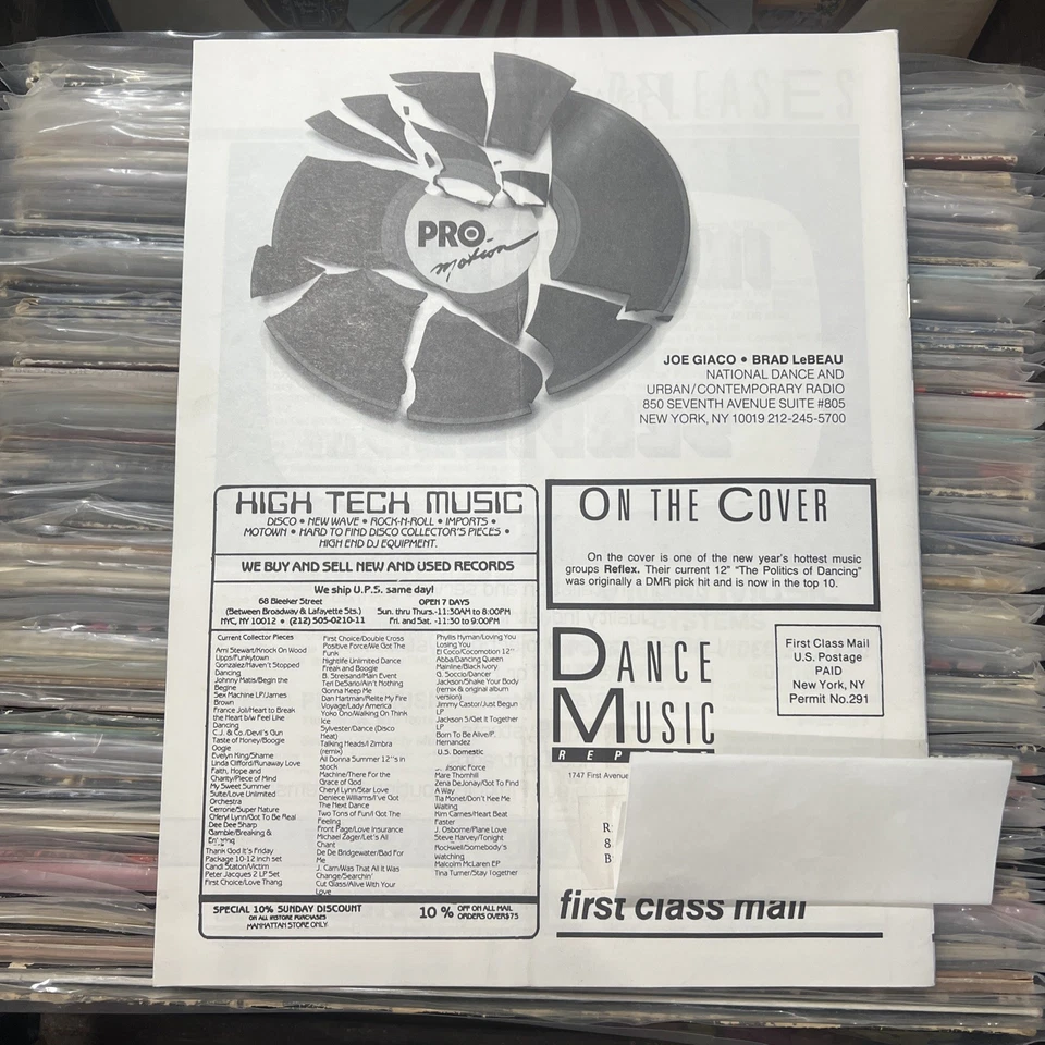 Dance Music Report Magazine Vol 7 Issue 2 Feb 4th - Feb 17th 1984 Re-flex Foto 2 de 4