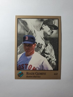 Roger Clemens Boston Red Sox 1992 Leaf Studio Baseball Card 132