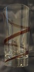 Set Of 3 Pier 1 Spiral Swirline Red Tumblers Highball Glasses 6.5" — photo 2