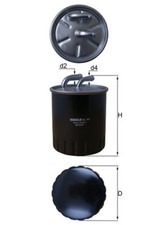 MAHLE Kraftstofffilter KL 313 Leitungsfilter für MERCEDES SMART CHRYSLER JEEP GL
