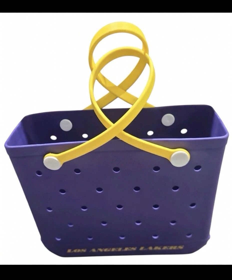 【新品未使用品】NBA LAKERS ドラムバッグ 紫と黄色 Los Angeles Lakers NBA Purple Yellow Bag Basketball beach bag. | eBay