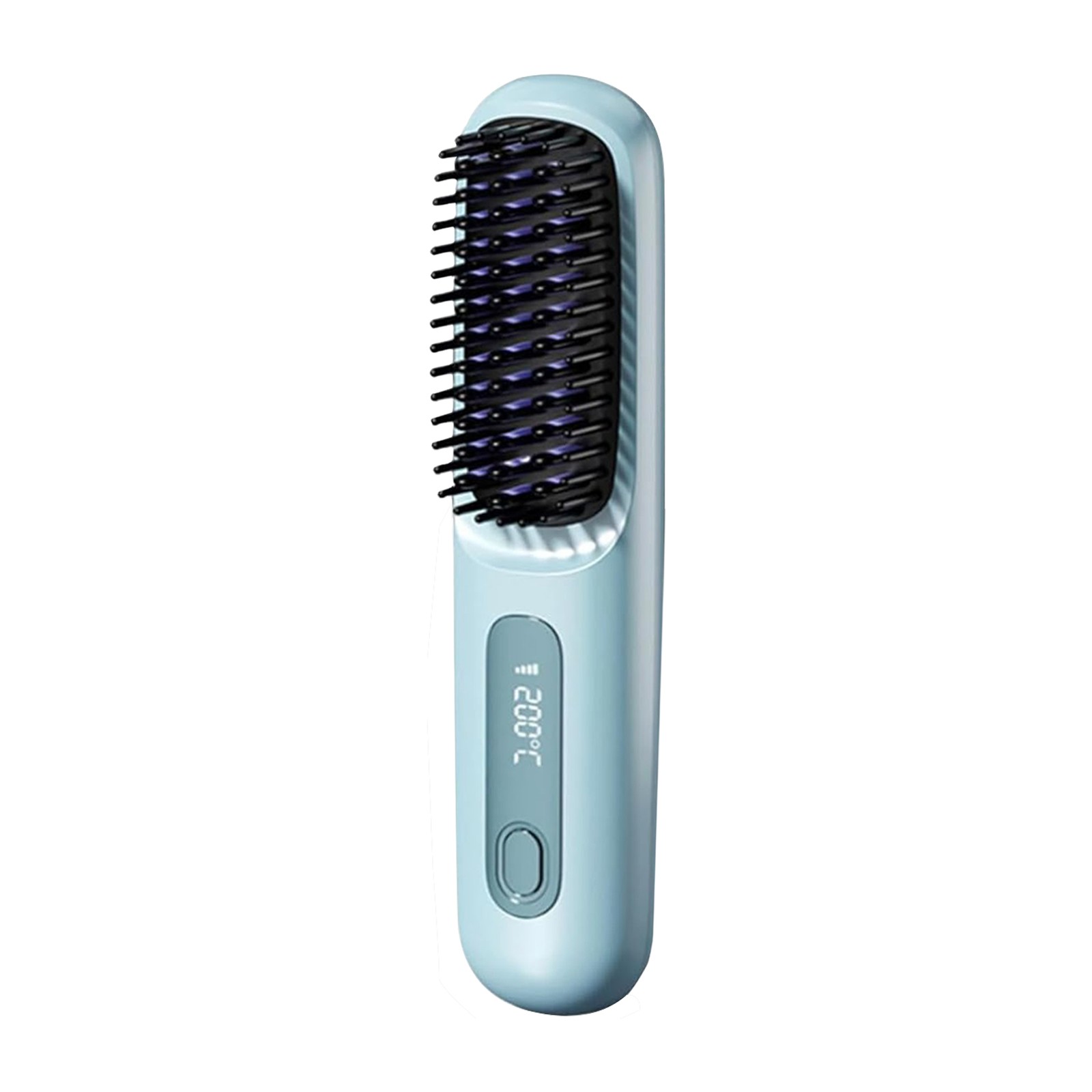 Numoya Go Brush Pro Hair Straighteners Fast Heating Styler Women Travel Hot Comb