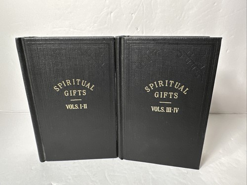 Spiritual Gifts : Volumes 1-4 by Ellen G. White (Hardcover, 2 Book Set, 1945)