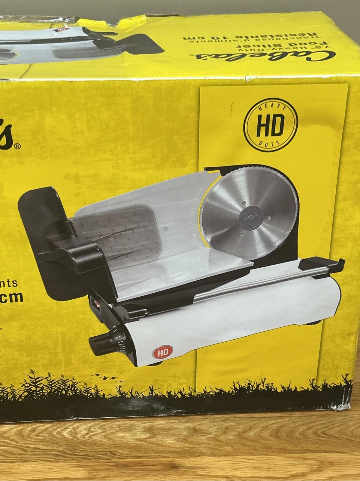 Cabela's HD HEAVY DUTY 7.5" Exclusive Food Slicer 180 Watt NEW - product detail image 4
