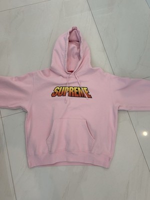 Supreme Gradient Pink Hoodie | Size: Medium Mens Hooded Sweatshirt