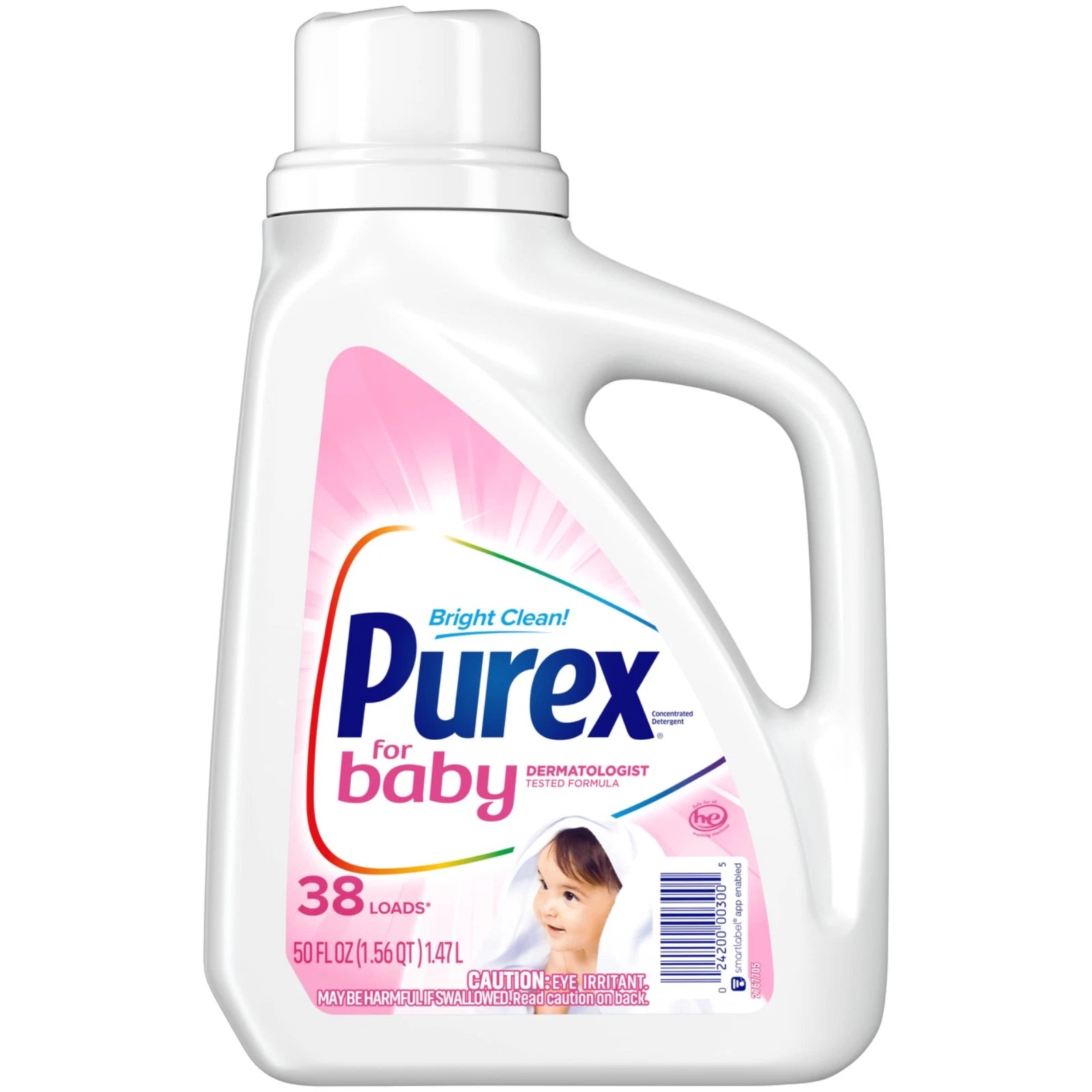 [ 1 ] PUREX Dirt Lift Action for Baby Liquid Laundry Detergent 38 Loads 50 fl oz
Opens in a new wind