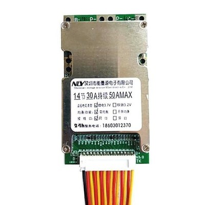 Li-ion Cell Battery for  BMS- PCB Board with Balance Function 14S 48V G9O0