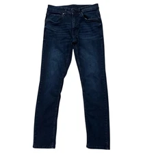 The Perfect Jean NYC Jeans Mens Size 30x32 Denim 5-Pockets Slim Fit Stretch Blue