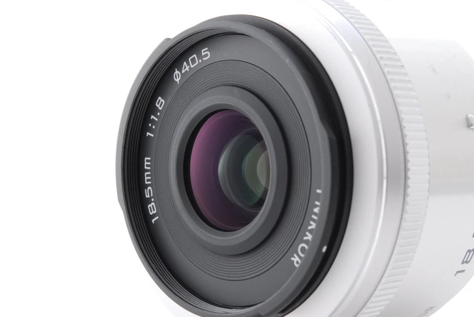 [COMO NUEVO] Nikon 1 NIKKOR 18.5mm f1.8 Lente Plata Gran Angular para 1... - Imagen 3 de 4