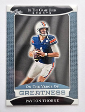 2024 Leaf ITG Used Sports On The Verge Of Greatness Platinum Payton Thorne