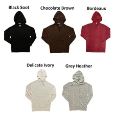 Member's Mark Women's Rib Trim Luxe Cashmere Blend Hoodie