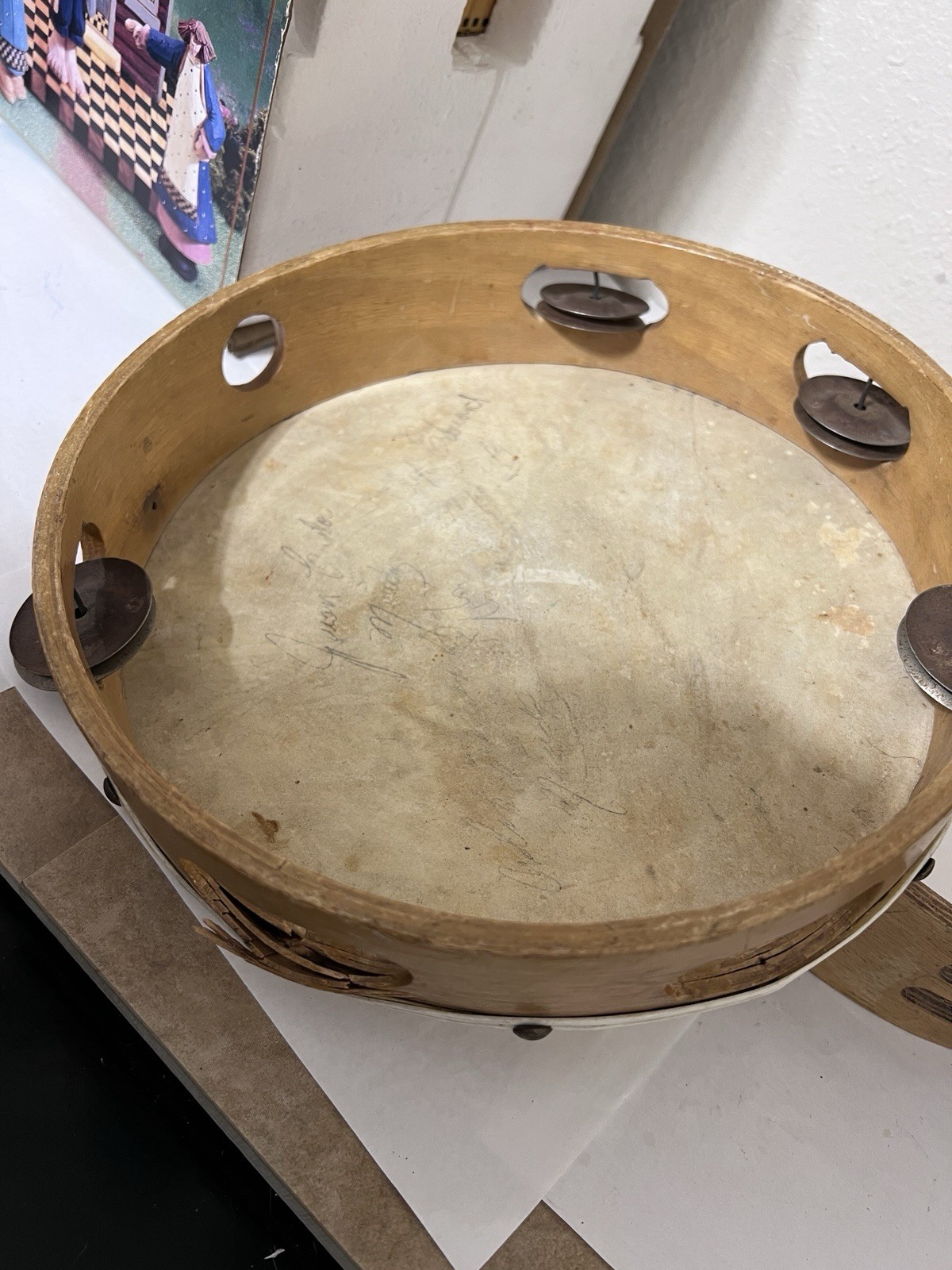 Vintage Wood & Metal 2 – 10” Tambourines