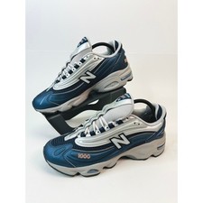 NEW BALANCE MEN\'S 9 BLUE GREY M1000S ABZORB  STREET LIFESTYLE MESH RUNNER NIB New Balance Men main image 2