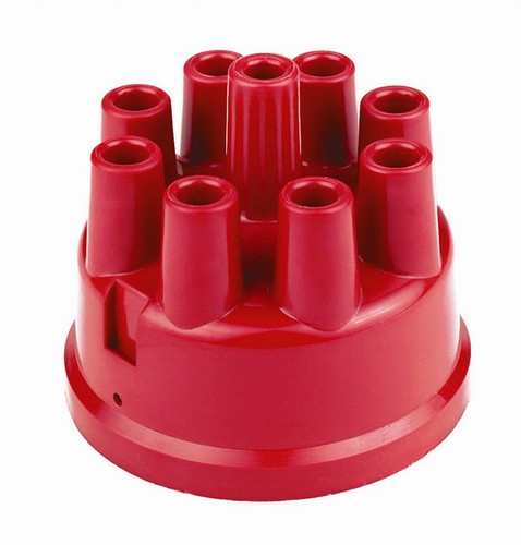 Mallory 209M, One Red Plastic Distributor Cap High Performance & Racing Parts - Picture 2 of 9