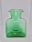 HTF Vintage Mcm Blenko Glass 384 Sea Foam Double Spout Water Pitcher Sandblasted