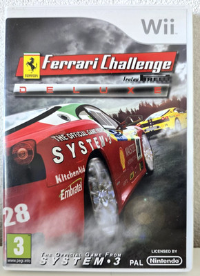 Ferrari Challenge Trofeo Pirelli Deluxe Wii + Racing Wheel PAL