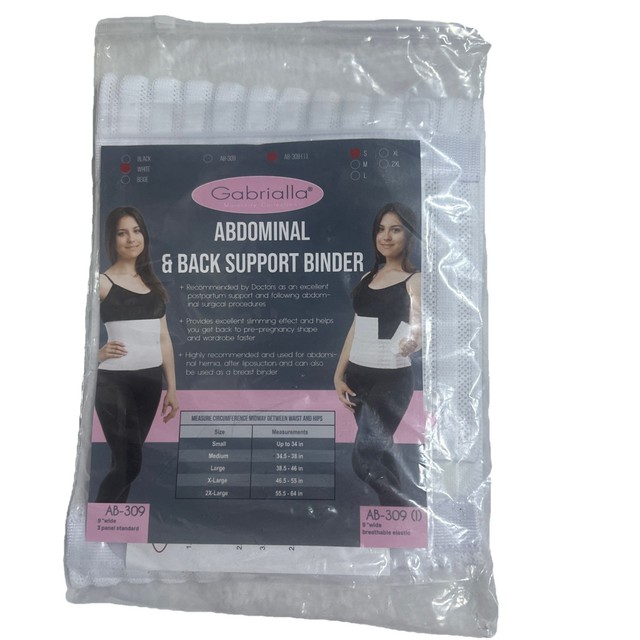 Gabrialla 9-inch Elastic Abdominal Binder AB-309RG