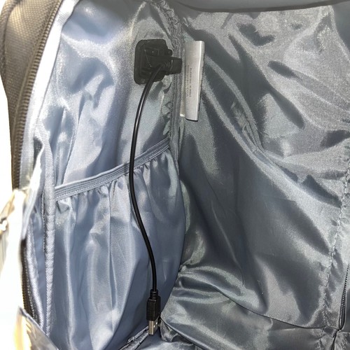 Travelers TPRC Black 2-In-1 Rolling Carry-On Bag With USB Port - Picture 19 of 20