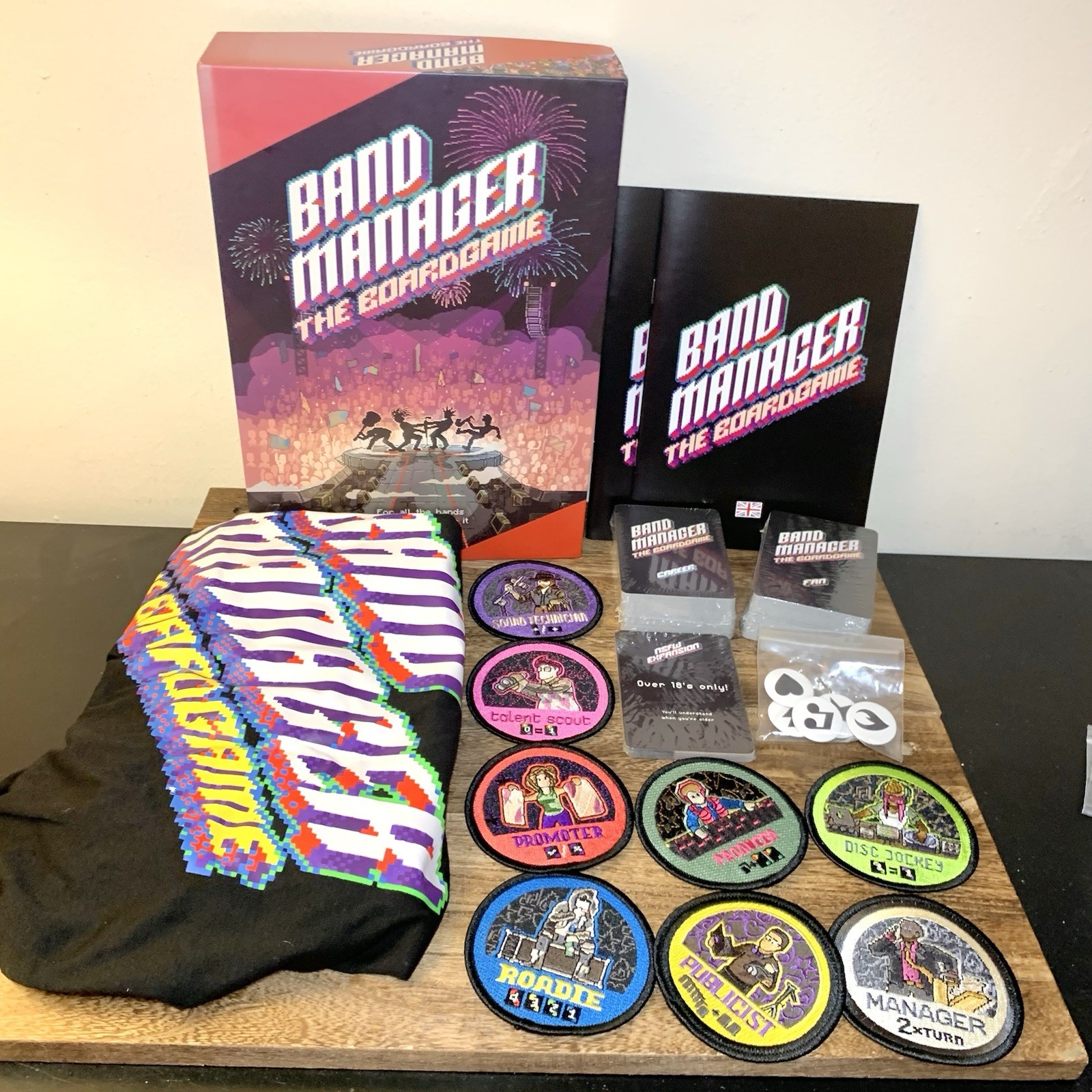 Band Manager The Board Game New Opened Box (Sealed Cards)