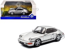 1994 PORSCHE 911 (964) RS SILVER 1/43 DIECAST MODEL CAR BY SOLIDO S4312904