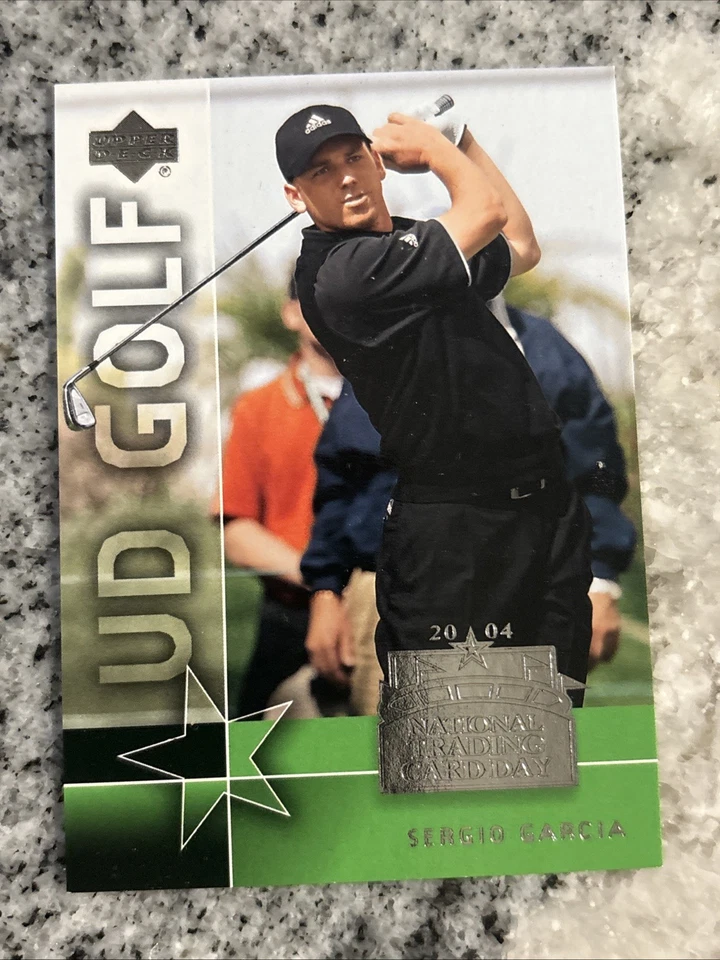 Sergio Garcia (3) 2004 UD Golf National Trading Card Day Card #UD-13 - Image 2 of 4