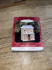 Hallmark 1997 Keepsake Nostalgic Houses & Shops #14 Cafe QX6245 MIB