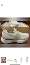 Zapatillas Mujer Michael Kors Talla 10 Dorado Tostado Nuevas con Caja Nunca Usadas Zapatos MK