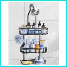 Shower Caddy Hanging Over the Shower Head - Rustproof Shower Organizer Hangin...