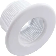 Balboa Hydro Air Wall Fitting, Slimline, 1-3/4 Hs, White #30-3901