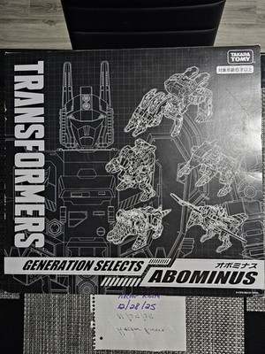 Hasbro Takara Abominus Transformers Generations Selects 2021 TT-GS05
