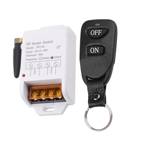 High Power Remote Control Switch Wireless Receiver With 433mhz Remote ...