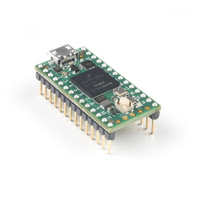 Teensy 4.0, MIT Header, ARM Cortex-M7-Prozessor mit 600MHz, NXP iMXRT1062-Chip